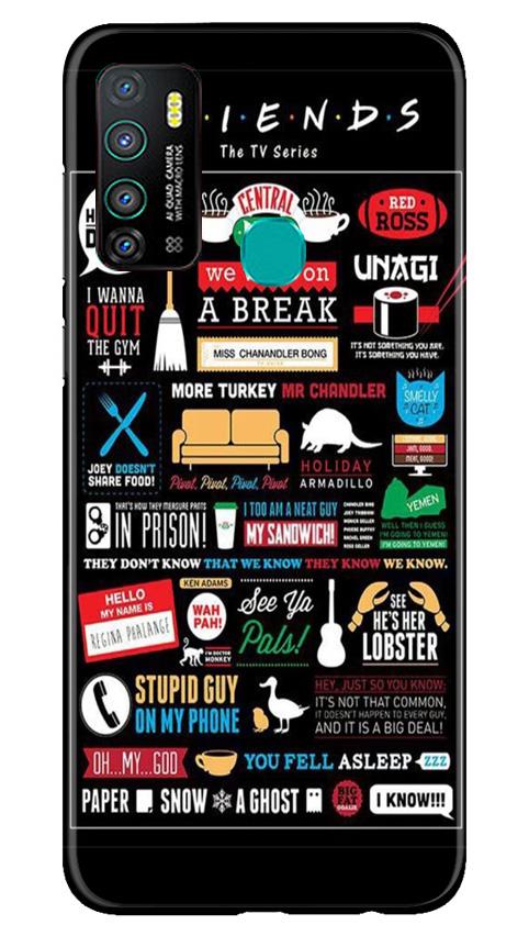 Friends Case for Infinix Hot 9  (Design - 145)