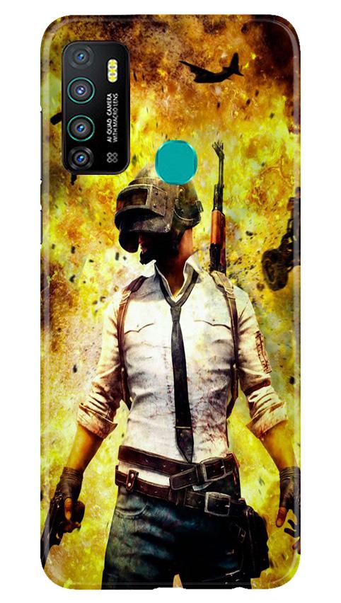 Pubg Case for Infinix Hot 9  (Design - 180)