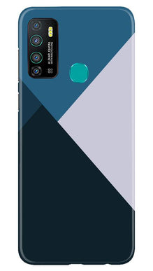 Blue Shades Mobile Back Case for Infinix Hot 9 (Design - 188)