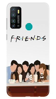 Friends Mobile Back Case for Infinix Hot 9 (Design - 200)