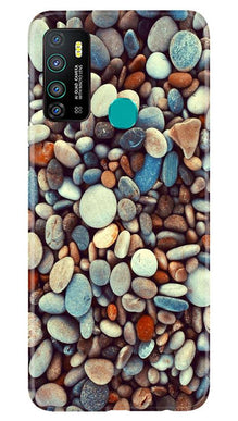 Pebbles Mobile Back Case for Infinix Hot 9 (Design - 205)