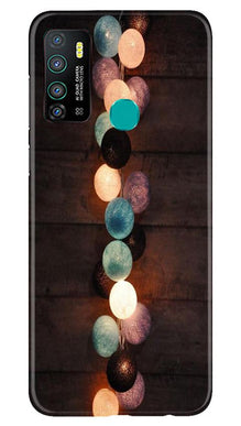Party Lights Mobile Back Case for Infinix Hot 9 (Design - 209)