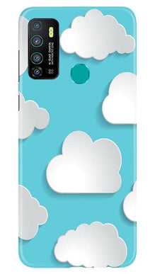 Clouds Mobile Back Case for Infinix Hot 9 (Design - 210)