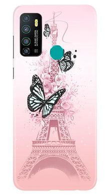 Eiffel Tower Mobile Back Case for Infinix Hot 9 (Design - 211)