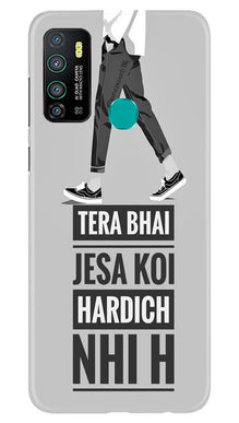 Hardich Nahi Mobile Back Case for Infinix Hot 9 (Design - 214)