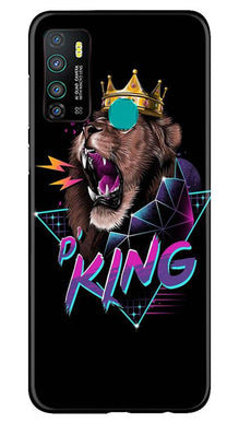 Lion King Mobile Back Case for Infinix Hot 9 (Design - 219)