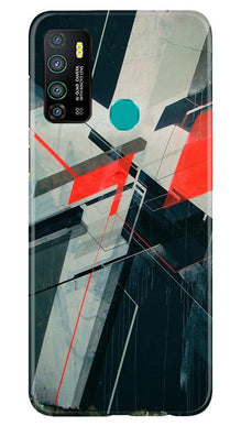 Modern Art Mobile Back Case for Infinix Hot 9 (Design - 231)