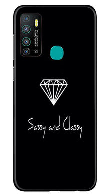 Sassy and Classy Mobile Back Case for Infinix Hot 9 (Design - 264)