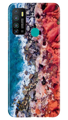 Sea Shore Mobile Back Case for Infinix Hot 9 (Design - 273)