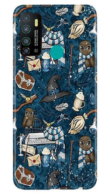 Magic Mobile Back Case for Infinix Hot 9 (Design - 313)