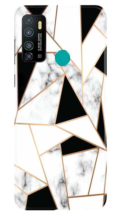 Marble Texture Mobile Back Case for Infinix Hot 9 (Design - 322)