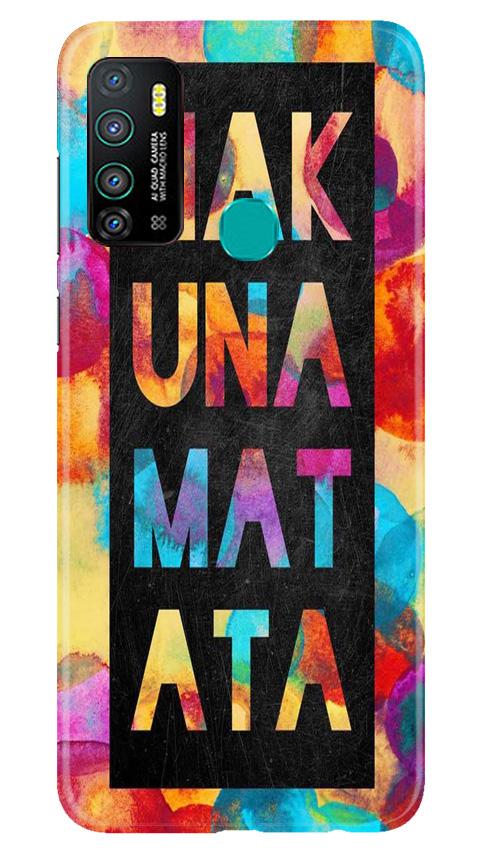 Hakuna Matata Mobile Back Case for Infinix Hot 9 (Design - 323)