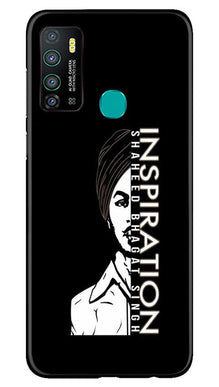Bhagat Singh Mobile Back Case for Infinix Hot 9 (Design - 329)