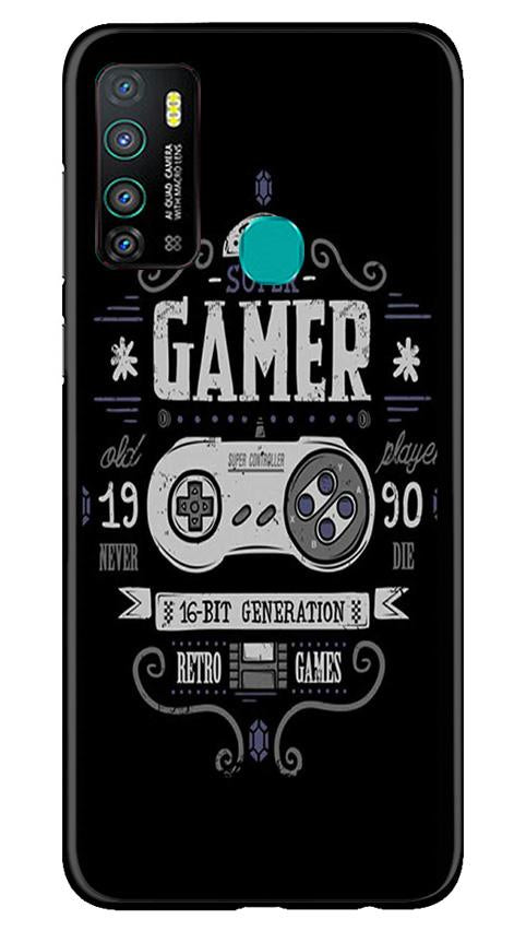 Gamer Mobile Back Case for Infinix Hot 9 (Design - 330)