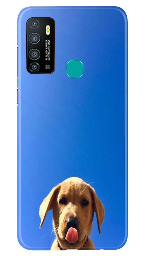 Dog Mobile Back Case for Infinix Hot 9 (Design - 332)