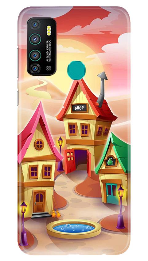 Sweet Home Mobile Back Case for Infinix Hot 9 (Design - 338)