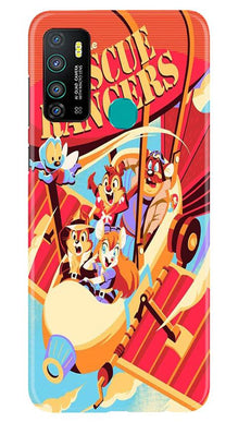 Rescue Rangers Mobile Back Case for Infinix Hot 9 (Design - 341)