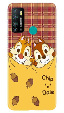 Chip n Dale Mobile Back Case for Infinix Hot 9 (Design - 342)