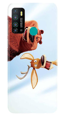 Polar Beer Mobile Back Case for Infinix Hot 9 (Design - 344)