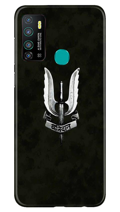 Balidaan Mobile Back Case for Infinix Hot 9 (Design - 355)