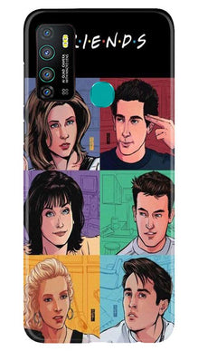 Friends Mobile Back Case for Infinix Hot 9 (Design - 357)