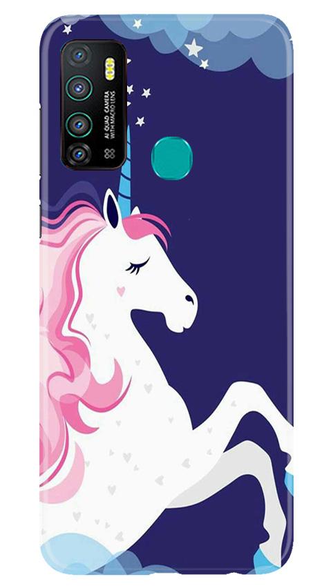 Unicorn Mobile Back Case for Infinix Hot 9 (Design - 365)