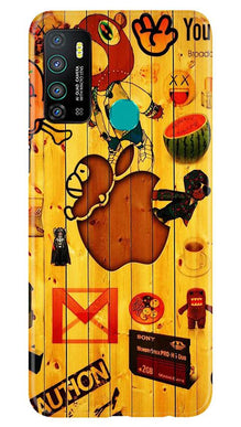 Wooden Texture Mobile Back Case for Infinix Hot 9 (Design - 367)