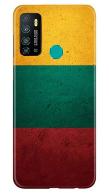 Color Pattern Mobile Back Case for Infinix Hot 9 (Design - 374)