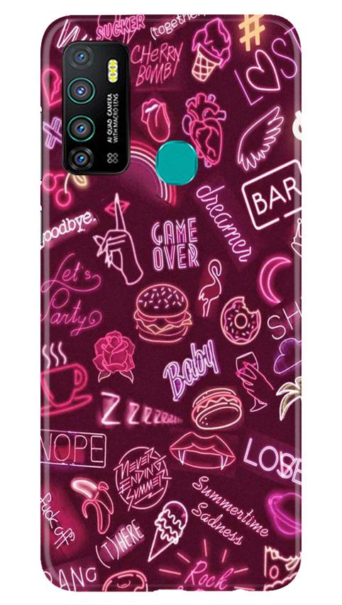 Party Theme Mobile Back Case for Infinix Hot 9 (Design - 392)