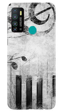 Music Mobile Back Case for Infinix Hot 9 (Design - 394)
