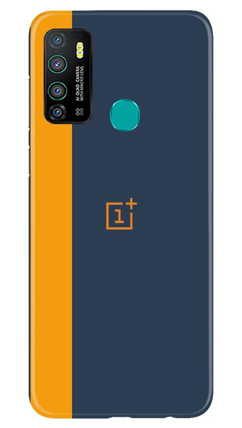 Oneplus Logo Mobile Back Case for Infinix Hot 9 (Design - 395)