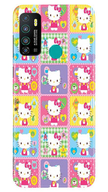 Kitty Mobile Back Case for Infinix Hot 9 (Design - 400)