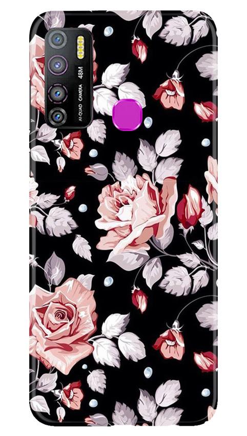 Pink rose Case for Infinix Hot 9 Pro