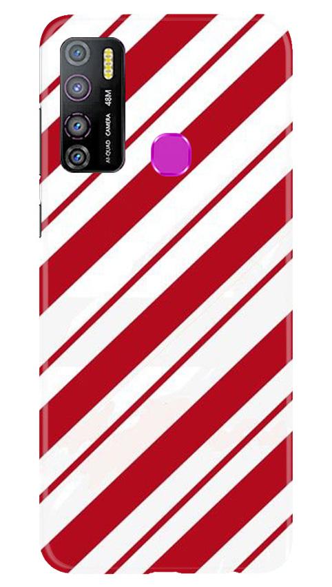 Red White Case for Infinix Hot 9 Pro