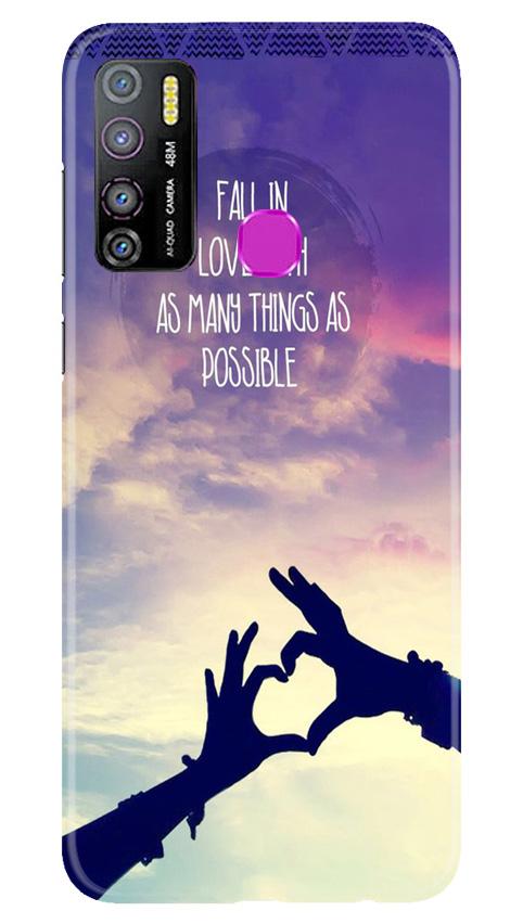 Fall in love Case for Infinix Hot 9 Pro