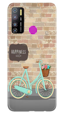 Happiness Mobile Back Case for Infinix Hot 9 Pro (Design - 53)