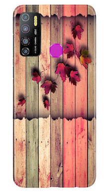 Wooden look2 Mobile Back Case for Infinix Hot 9 Pro (Design - 56)