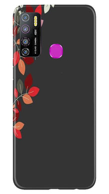 Grey Background Mobile Back Case for Infinix Hot 9 Pro (Design - 71)