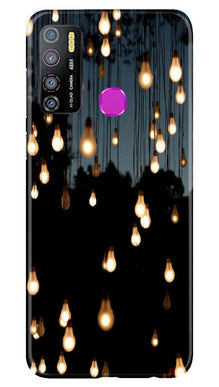 Party Bulb Mobile Back Case for Infinix Hot 9 Pro (Design - 72)