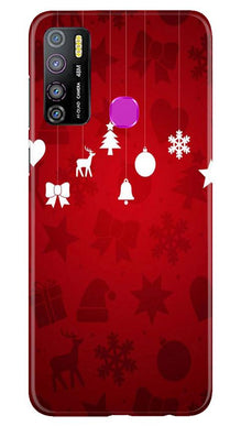 Christmas Mobile Back Case for Infinix Hot 9 Pro (Design - 78)