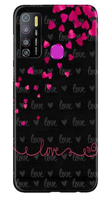 Love in Air Mobile Back Case for Infinix Hot 9 Pro (Design - 89)