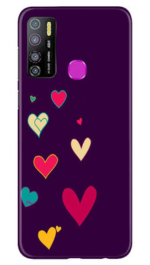 Purple Background Mobile Back Case for Infinix Hot 9 Pro  (Design - 107)