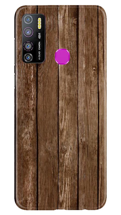 Wooden Look Case for Infinix Hot 9 Pro  (Design - 112)