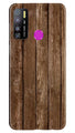 Wooden Look Case for Infinix Hot 9 Pro  (Design - 112)