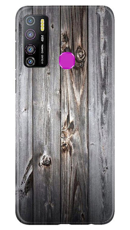 Wooden Look Case for Infinix Hot 9 Pro(Design - 114)
