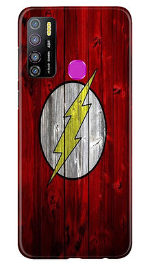 Flash Superhero Mobile Back Case for Infinix Hot 9 Pro  (Design - 116)