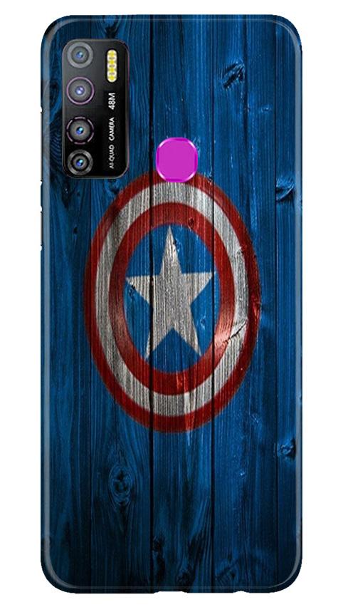 Captain America Superhero Case for Infinix Hot 9 Pro  (Design - 118)