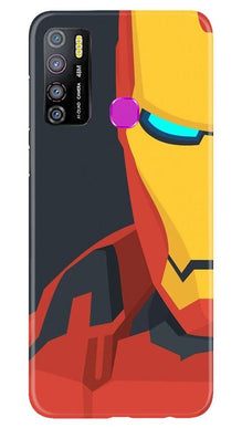 Iron Man Superhero Mobile Back Case for Infinix Hot 9 Pro  (Design - 120)