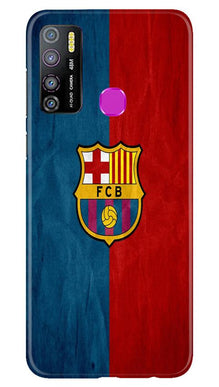 FCB Football Mobile Back Case for Infinix Hot 9 Pro  (Design - 123)