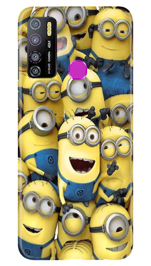 Minions Case for Infinix Hot 9 Pro  (Design - 127)